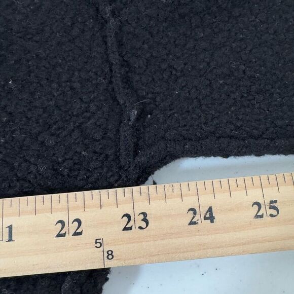 COS Oversized Turtle Neck Sweater Wool Blend Size Small Black Color - Picture 7 of 9